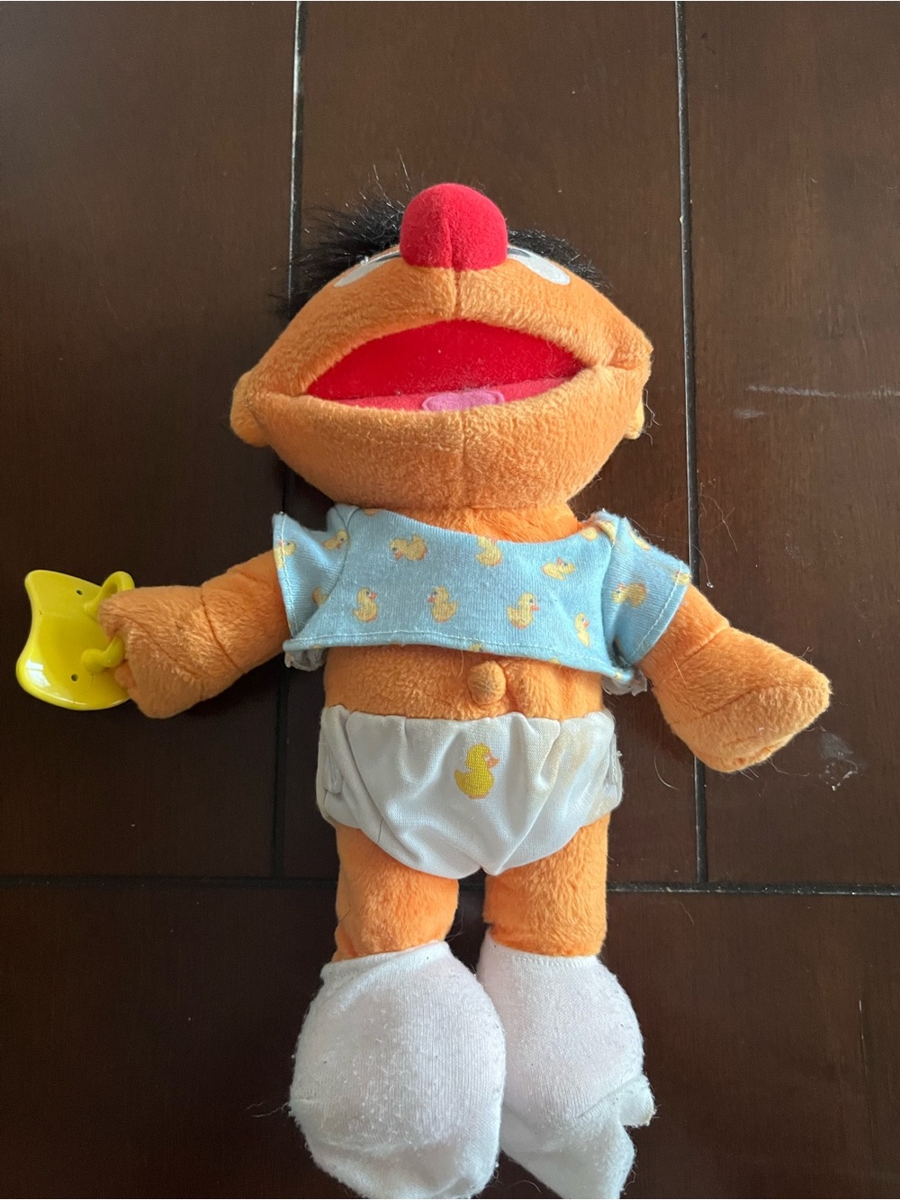 Ernie, animatronic. Sesame Street.